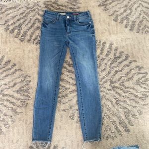Pilcro size 26 high rise skinny jeans